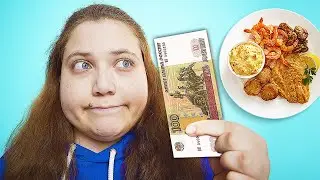 Surviving on 100 Rubles 24-Hour Challenge