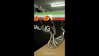 Listen to that handmade titanium exhaust 🤩 