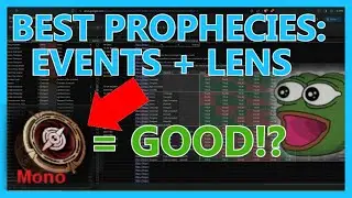 BEST PROPHECY EVENTS / LENSES - INTERACTIVE TOOL | Last Epoch 1.0