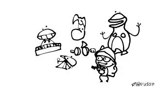 All my fellas Rayman (meme animation)