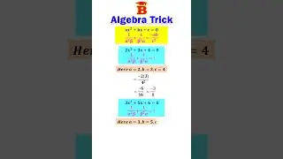 Algebra α,β Trick -9
