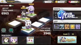 D3 fallen wing event eco fleet+equipment Azur lane ENG.