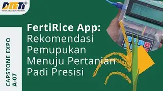 FertiRice App: Alat Rekomendasi Pemupukan dalam Implementasi Pertanian Padi Presisi