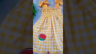 Vestido Frutal 🍉 Lindo para niñas pocos pasos 🍉🍉✨ #diy #coserfacil #coser #moda #costurera #sewing