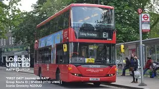 *FIRST DAY* Journey on RATP Group Route E1 | SP40165 (YT10 UWA) | Scania Omnicity N230UD