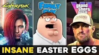 15 Hidden EASTER EGGS in Video Games (GTA6, Minecraft & More)
