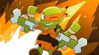 TMNT Blast To The Past Michaelangelo Scp (4K 60fps) *Give Me Credit 🥷*
