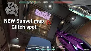 NEW Sunset map glitch spot! (outdated)