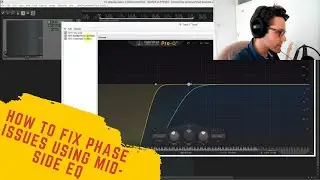 How to fix phase issues in synth leads using mid-side EQ with FabFilter