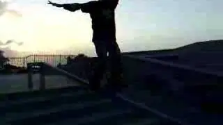 Adam Barrie bs boardslide handrail