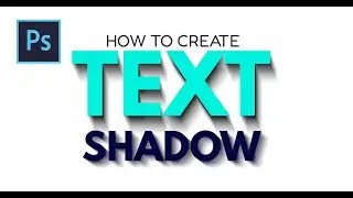 How to create a Realistic Text Shadow in Photoshop