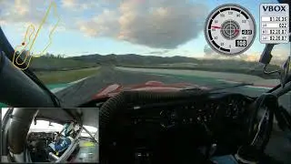 Morgan SLR racing at the wonderful Mugello circuit in Italy