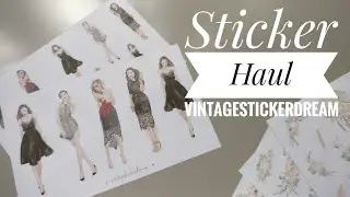 STICKER HAUL 05 | VINTAGESTICKERDREAM