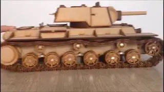 KV-1 working track presentation
