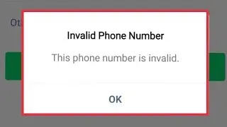 WeChat Invalid Phone Number This Phone Number is Invalid Problem Solve