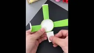 Робот-уборщик из стаканчика — необычная игрушка за 5 минут 🤩