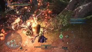 [MHW] hunting horn leshen practice - Mother: Pollyanna(Adrisaurus)  狩猟笛leshen練習 - 母：ポリアンナ