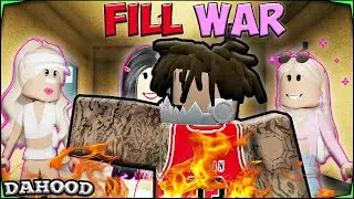 8v25 BARBIES FILL WAR (ROBLOX) DA HOOD
