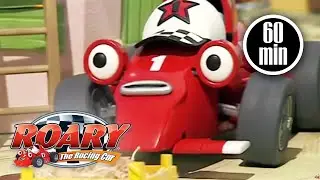 Roary the Racing Car Official 🏎️ 1 HOUR COMPILATION 🏎️ Roary Full Episodes | Cartoons for Kid