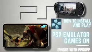 How to play PSP emulator games on your iPhone or Ipad using the PPSSPP app?