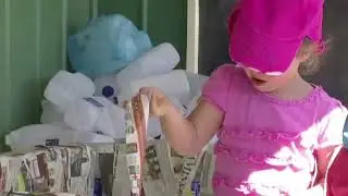 Project re-using milk containers