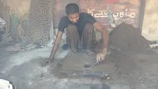 Making door grill out of aluminum sand casting