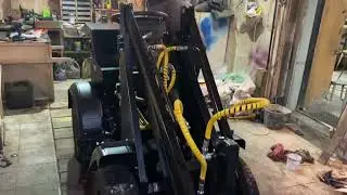 Обзор на очередной минипогрузчик