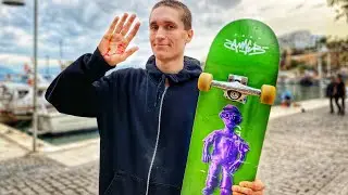 РУССКИЕ СКЕЙТЕРЫ РАЗНОСЯТ СТРИТ! Дикие трюки на скейте.