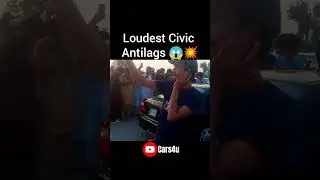 Loudest Civic Antilags😱💥#civic #tuned #honda #loudest #antilag #islamabad