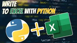 Python Basics - Write to Excel files | Automate Excel with Python Tutorial (2021) | 5 Minute  Script