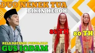 Nenek kembar datangi pengajian Gus iqdam bikin haru semua jama'ah.