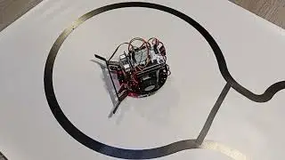 FLProg. Поиск черной линии с помощью датчиков.