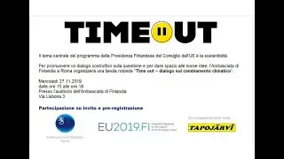 TimeOut all'ambasciata Finlandese