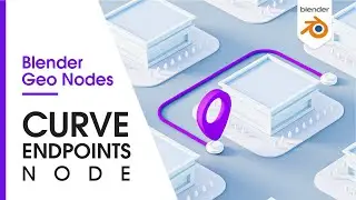 Blender 3.0 - Curve Endpoints Node looping GPS animation