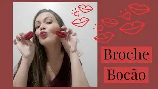 Broche Bocão - Aprenda a fazer com todos os detalhes