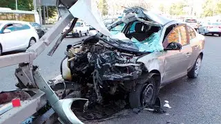 Не успел оттормозиться 2 (Подборка аварий)