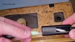 Balkan amplifier with a handmaded 