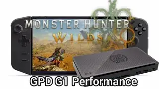 Monster Hunter Wilds using GPD G1 EGPU on Legion Go | Filipino Review and Gameplay (Eng Sub)