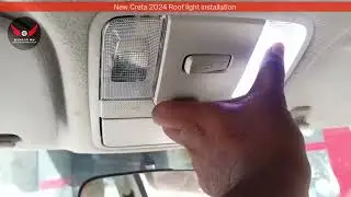 creta 2024 light installation | creta roof light installation | creta 2020 roof light installation