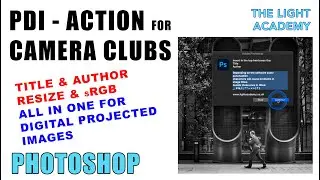 Camera Club Action - Automated Action for Projected Digital Images - PDI