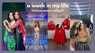 a hectic week in my life vlog | festive shoots ft @kanchi.sharma @anushkahazraa @ishika_bhargava_