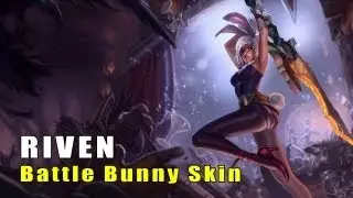 League of Legends Battle Bunny Riven Skin