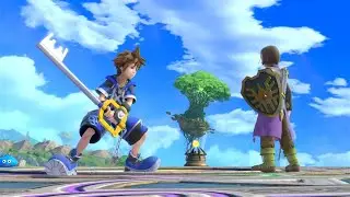Sora meets the other member of his Square Enix family
