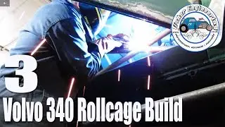 Rollcage Build Volvo 340! Part 3 Finished