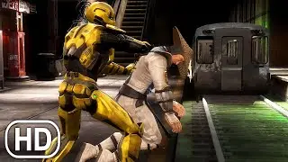 Mortal Kombat 9 - All Stage Fatalities (Including Kratos) 1080p 60FPS