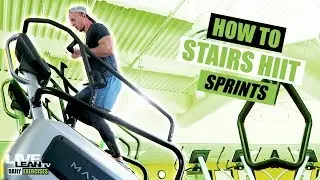 How To Do STAIRS HIIT SPRINTS | Exercise Demonstration Video and Guide