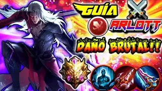 HOW TO PLAY WITH ARLOTT Mobile Legends 2023 🩸 | BEST EMBLEMS, BEST BUILD, COMBOS AND COUNTER 🔥