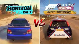 Forza Horizon 5 Rally Expansion Intro, Initial Drive Comparison, Horizon Rally vs Rally Adventure