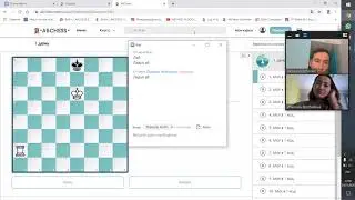 Как писать в чате Zoom и нотация шахматной доски.