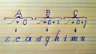 How to improve handwriting | Handwriting basic strokes cursive | cursive writing all lines |